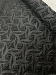 Brocade- Black Abstract Art 2