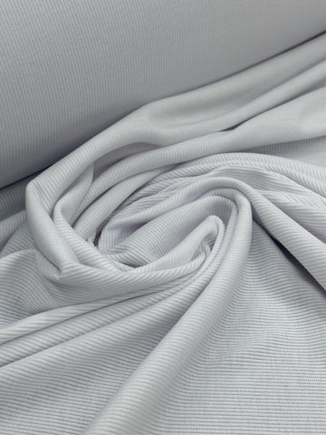 French Knit - Ribb White