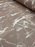 Printed Melton - Dusty Marble