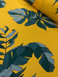 Viscose Woven - Sorbus Leaf Yellow