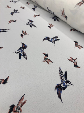Spanish Prints - Hummingbirds Cream