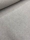 Viscose Medium Braid Knit - Light Grey