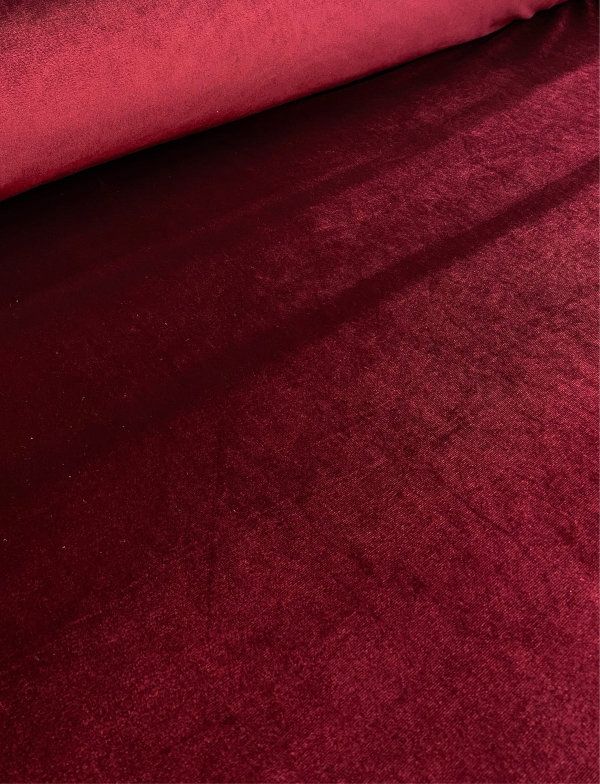 Velvet Stretch - Scarlet Red