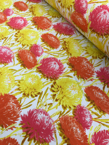Twill Prints - Chrysanthemum Yellow