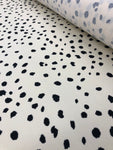 Abstract Spandex - Cream Speckles