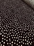 Viscose Woven - Black Dots mini