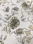 Linen Prints - Cream Dandelion