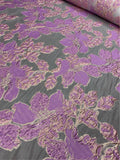 Brocades - Lilac Burn-Out