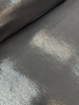 Bijou liquid Foil Spandex - Silver Coal
