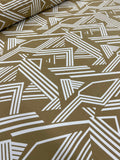 Spanish Prints - Abstract Lines Light Beige